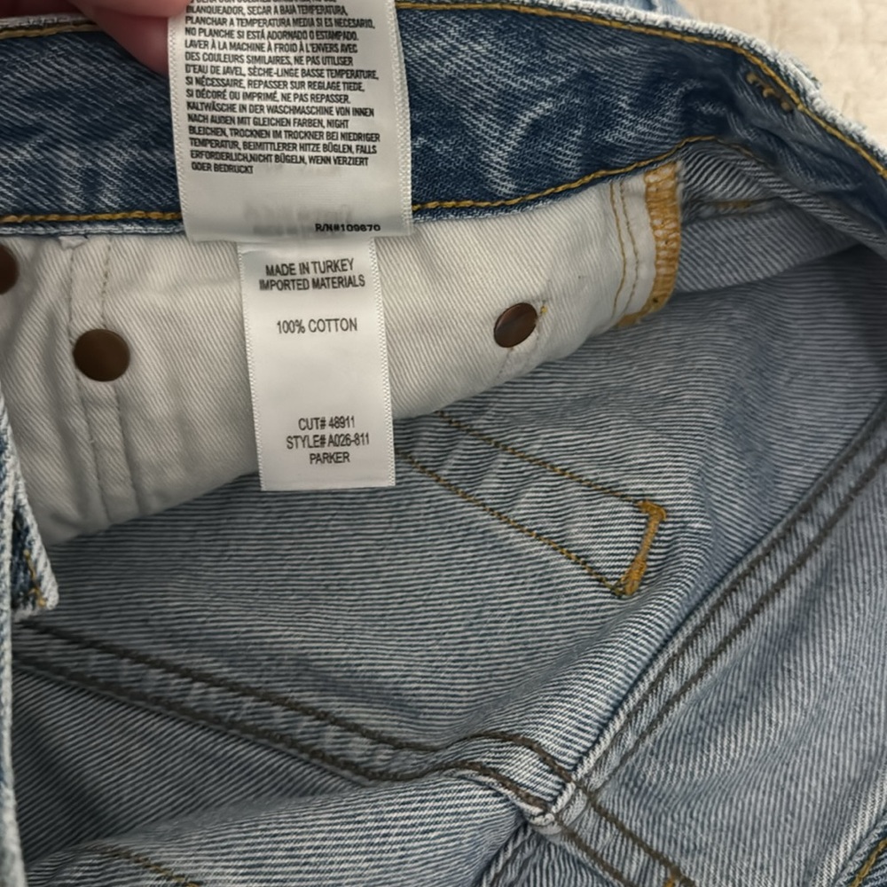 Agolde Parker Shorts - Picture 6 of 6